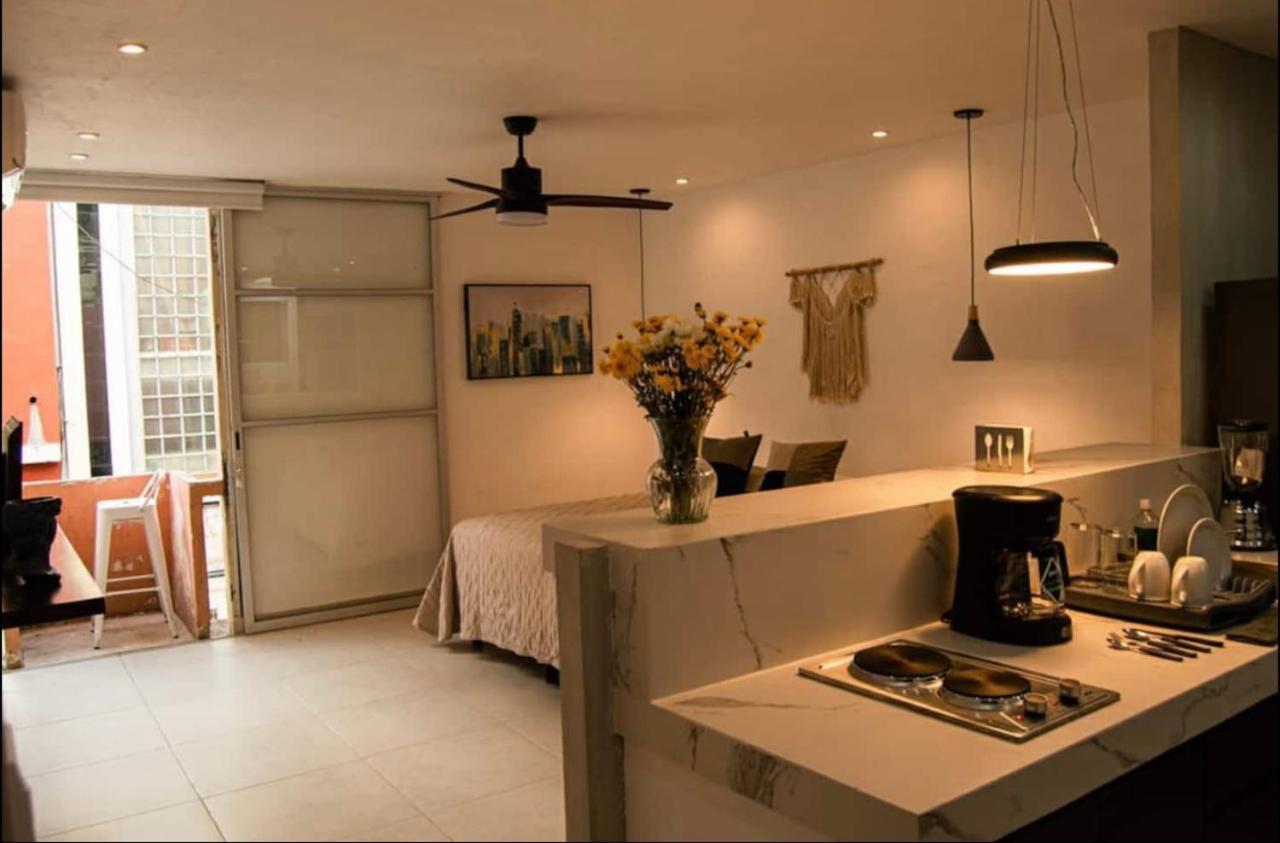Apartamento Mid-498 Centro Mérida Exterior foto